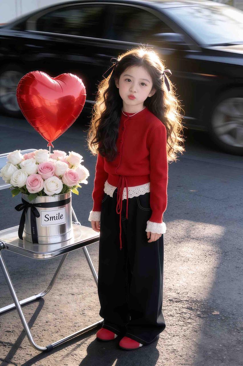 幼儿童装 AI 童装提示词 7 Qwen Image prompt example: 幼儿童装场景的 AI 童装图片提示词,适合童装店、小红书图文、电商主图和儿童穿搭内容生成 9:16 竖版氛围图。