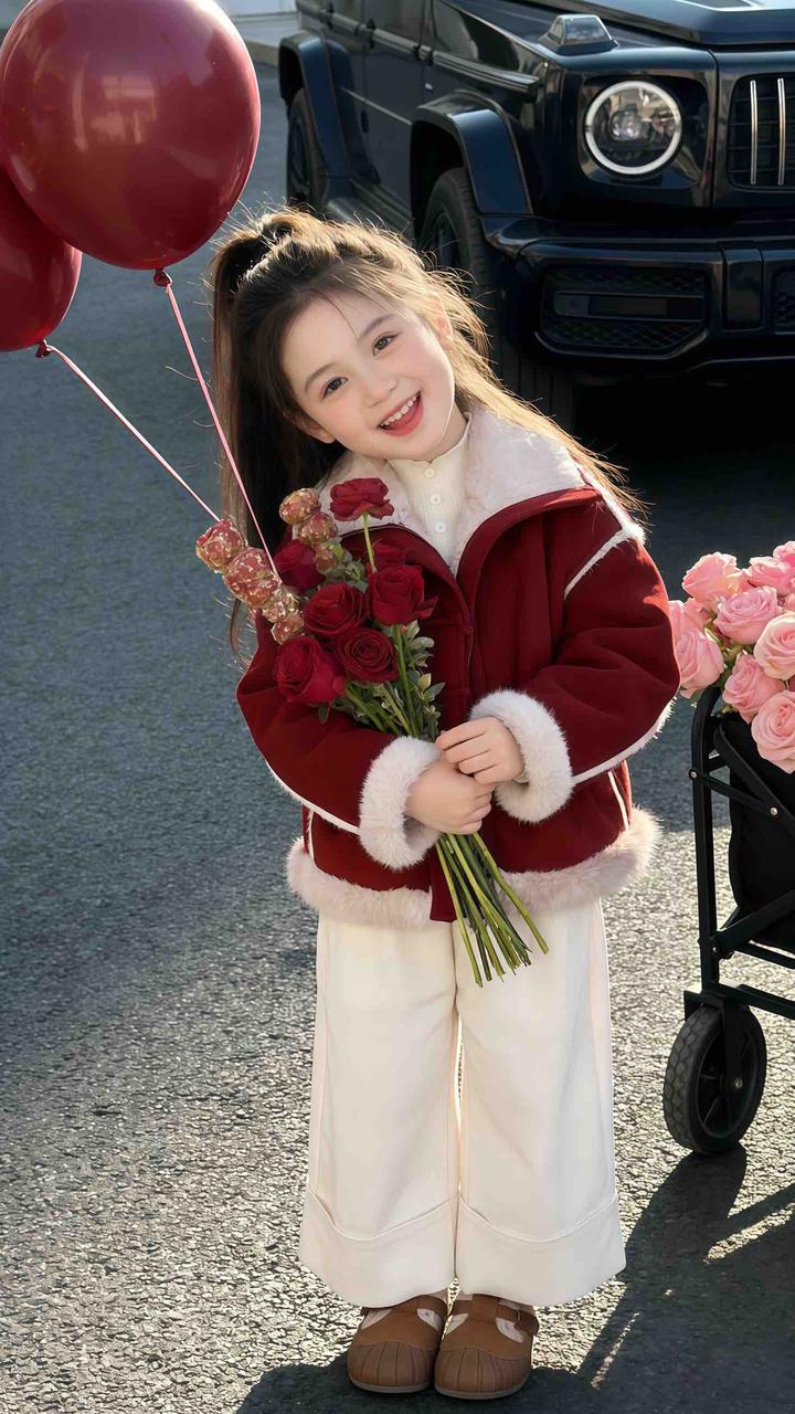 幼儿童装 AI 童装提示词 9 Qwen Image 프롬프트 예시: 幼儿童装场景的 AI 童装图片提示词,适合童装店、小红书图文、电商主图和儿童穿搭内容生成 9:16 竖版氛围图。