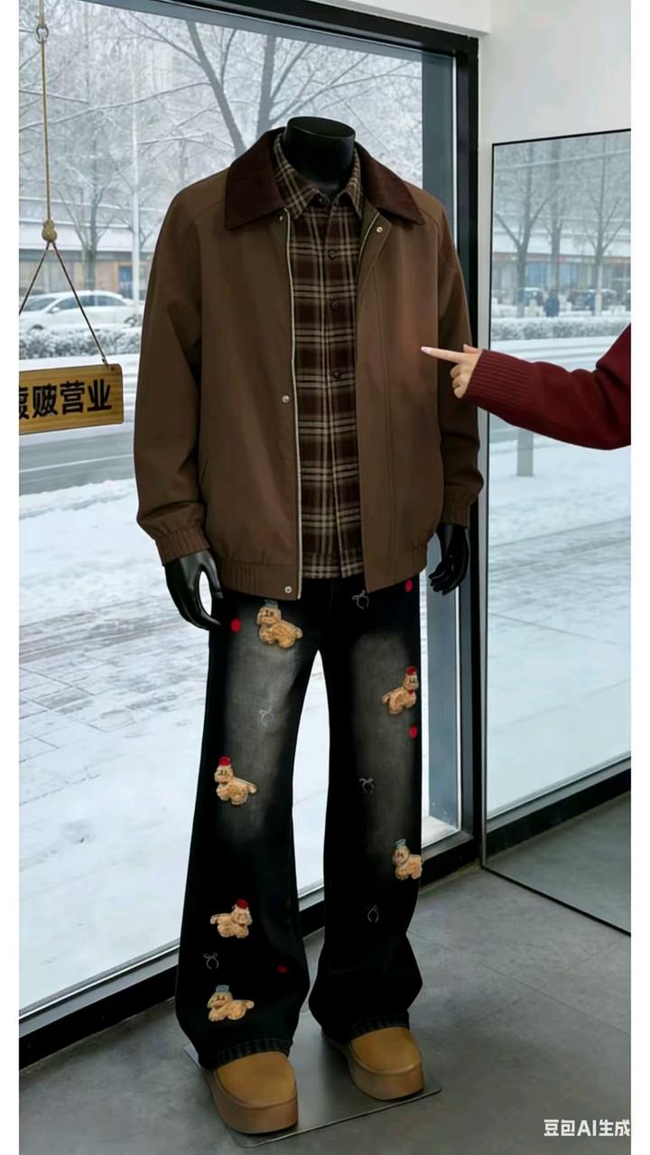 男装写真 AI 男装提示词 1 のQwen Imageプロンプト例: 男装写真场景的 AI 男装图片提示词,适合男装店、小红书图文、电商主图和男士穿搭内容生成 9:16 竖版氛围图。
