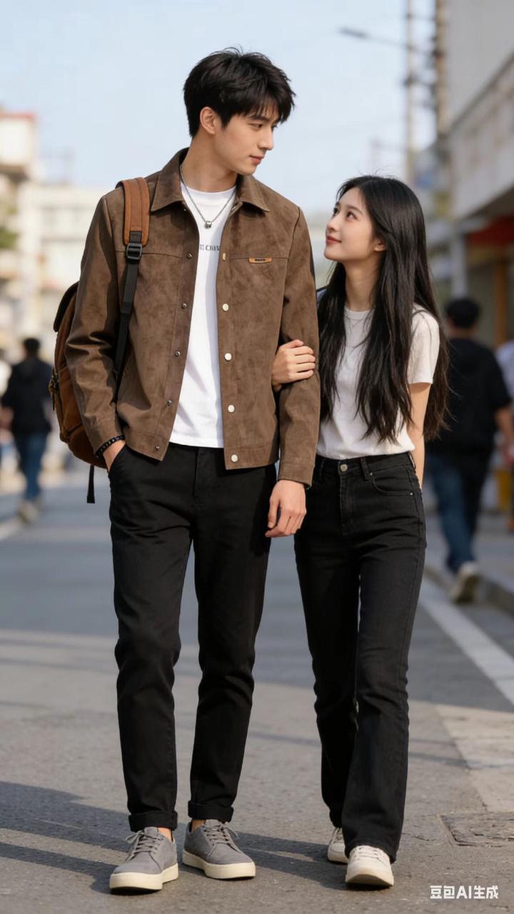 工装机能男装 AI 男装提示词 14 的 Qwen Image 提示词示例图 变化图 2:工装机能男装场景的 AI 男装图片提示词,适合男装店、小红书图文、电商主图和男士穿搭内容生成 9:16 竖版氛围图。