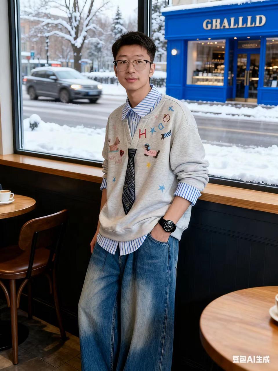 工装机能男装 AI 男装提示词 33 Qwen Image prompt example variation 2: 工装机能男装场景的 AI 男装图片提示词,适合男装店、小红书图文、电商主图和男士穿搭内容生成 9:16 竖版氛围图。