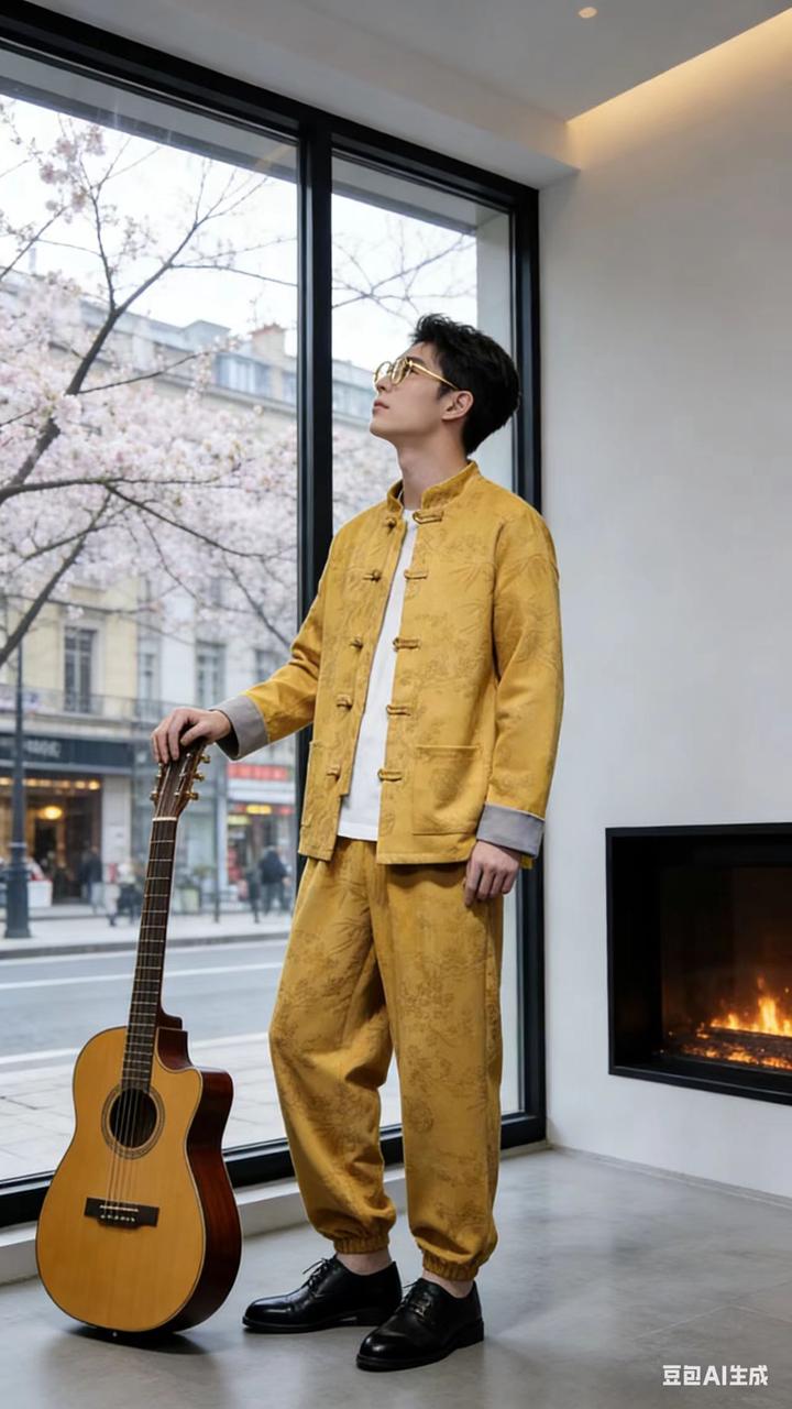男装街拍 AI 男装提示词 69 GPT Image 2 prompt example variation 2: 男装街拍场景的 AI 男装图片提示词,适合男装店、小红书图文、电商主图和男士穿搭内容生成 9:16 竖版氛围图。