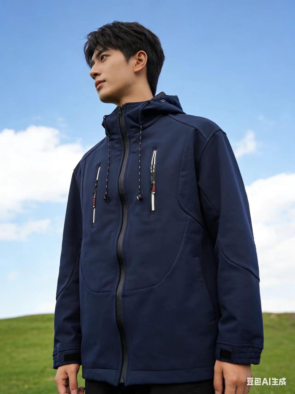 工装机能男装 AI 男装提示词 103 Qwen Image prompt example variation 2: 工装机能男装场景的 AI 男装图片提示词，适合男装店、小红书图文、电商主图和男士穿搭内容生成 9:16 竖版氛围图。