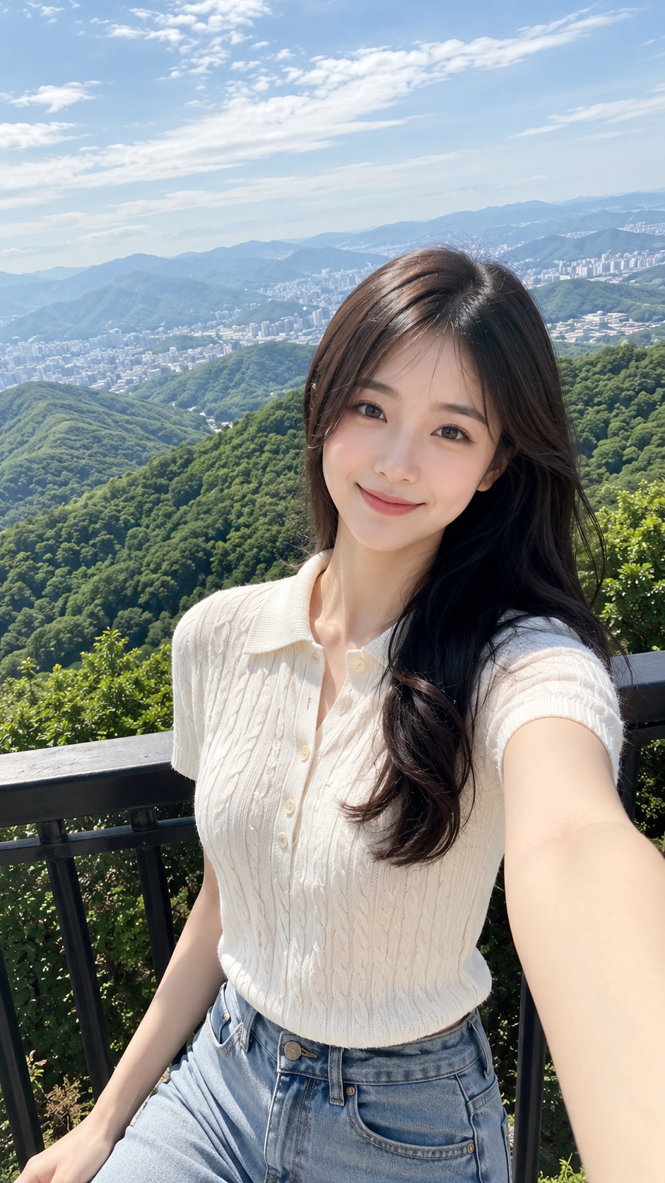 户外日常自拍写真 AI 女装提示词 的 GPT Image 2 提示词示例图:户外日常自拍写真场景的 AI 女装图片提示词,适合女装店、小红书图文、电商主图和穿搭博主生成 9:16 竖版氛围图。