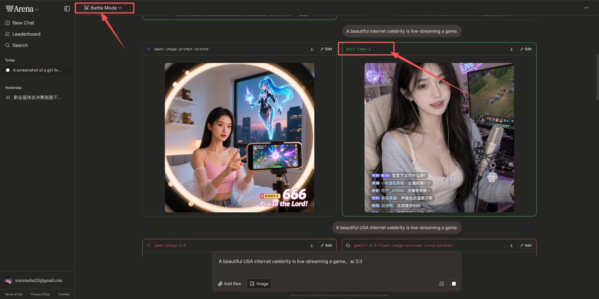 Influencer Live-streaming Scene GPT Image 2 prompt example variation 2: A simple descriptive prompt for generating a realistic scene of an internet celebrity gaming live-stream.