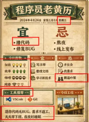 Programmer's Almanac Generator のQwen Imageプロンプト例: A verification prompt to test if GPT-Image-2 is active by checking its ability to render specific Chinese text and traditional...