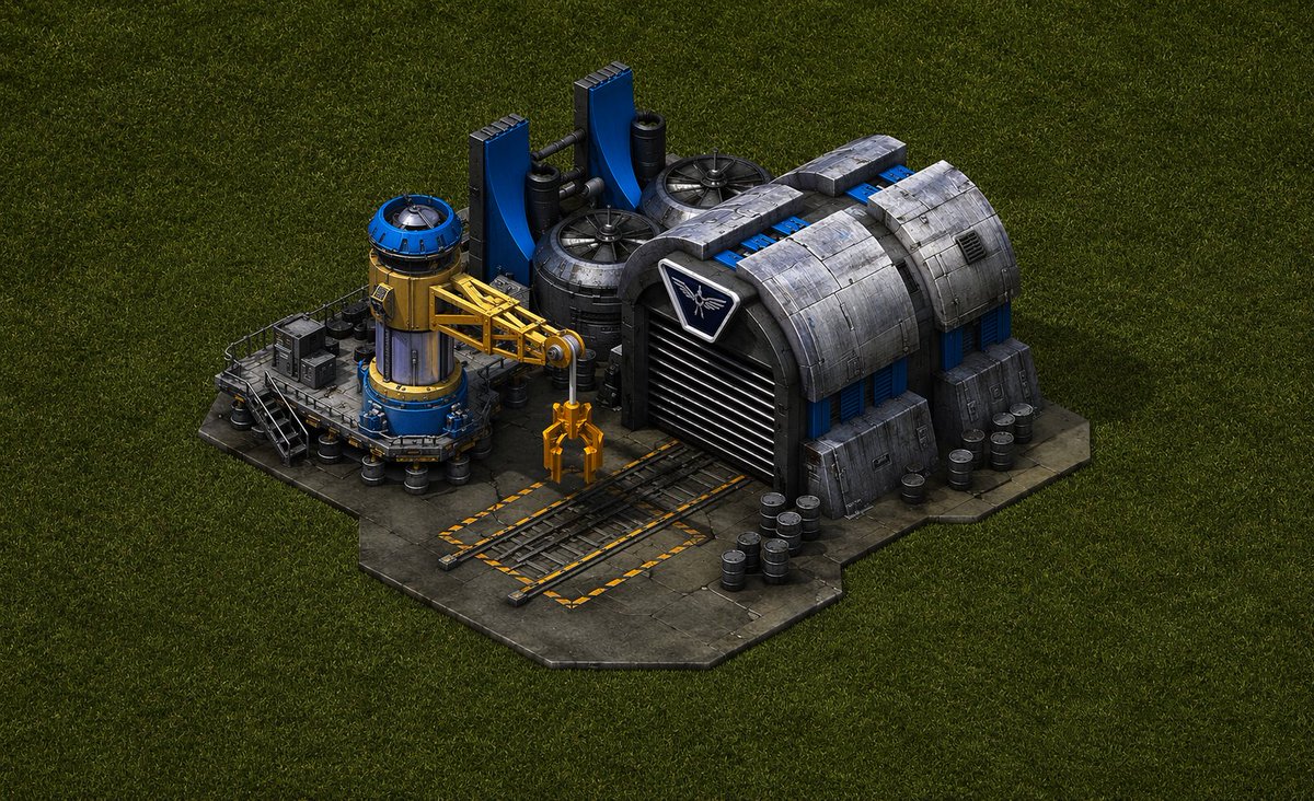 Game-Inspired Architectural Prompt Qwen Image 프롬프트 예시: A nostalgic prompt that recreates specific structures from the Red Alert 2 game, demonstrating the model's ability to...