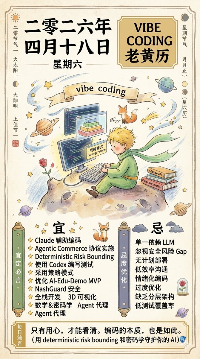 Whimsical Programmer Almanac Infographic Qwen Image prompt example variation 2: Generates a watercolor-style daily almanac for programmers featuring a Little Prince theme,...