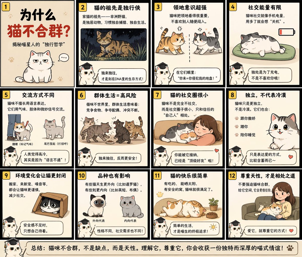 Educational Storyboard Generation GPT Image 2 prompt example: A prompt for generating a multi-frame storyboard in a fun educational style to explain behavioral concepts.