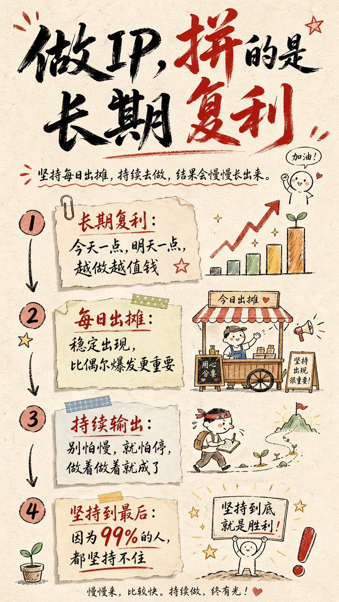 Hand-drawn Infographic Card Prompt GPT Image 2 prompt example: A prompt for creating stylized vertical infographic cards with a paper texture background and Chinese calligraphy...
