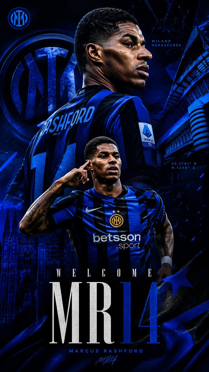 Marcus Rashford Inter Milan Wallpaper GPT Image 2 prompt example: A detailed prompt for creating a sports-themed mobile wallpaper using the GPT Image 2 model.