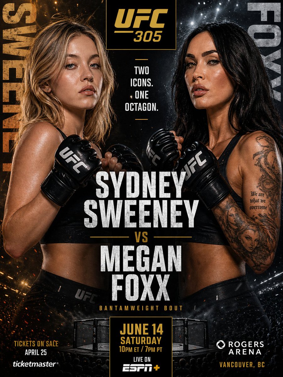 UFC-Style Women's Fight Poster GPT Image 2 prompt example: This prompt generates a polished MMA pay-per-view poster featuring two female fighters in a dramatic head-to-head event...