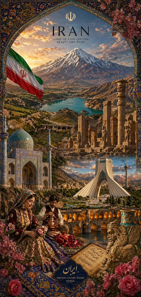 National Identity Mobile Wallpaper 的 GPT Image 2 提示词示例图 变化图 4:Generates a structured mobile wallpaper representing the natural beauty and artistic landmarks of a specific country.