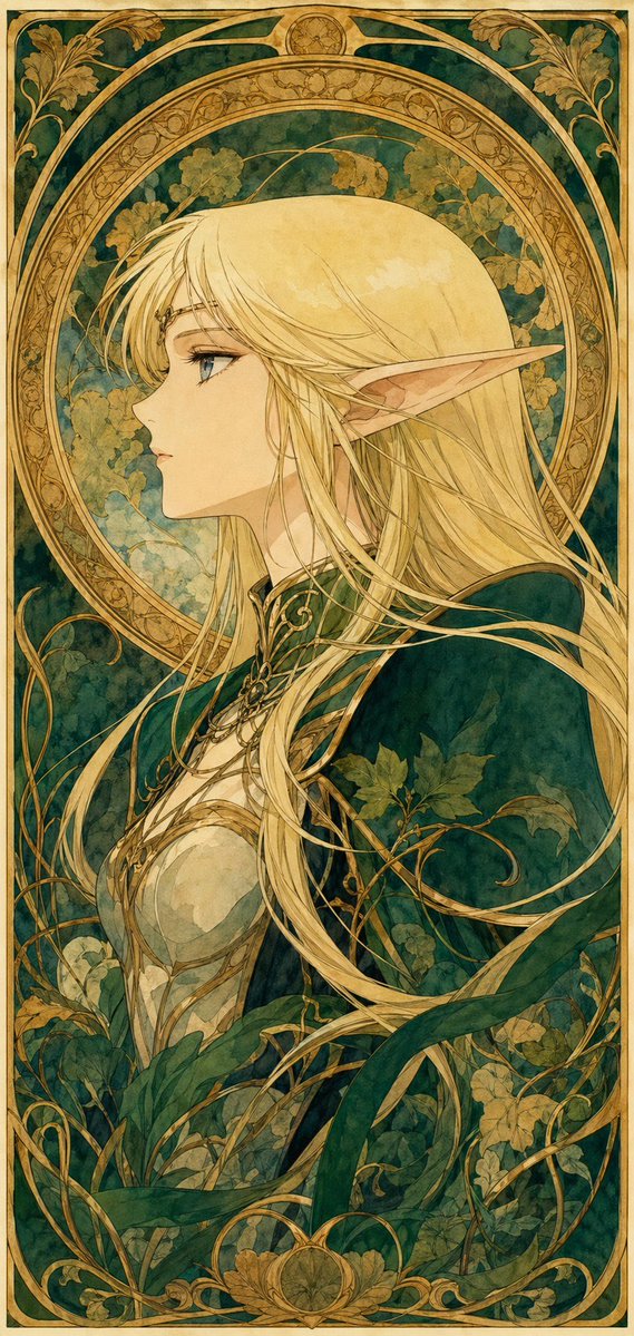 90s Anime Style Elf Warrior GPT Image 2 prompt example: A prompt designed to generate a character illustration of Deedlit from Record of Lodoss War in a 90s Japanese anime style...