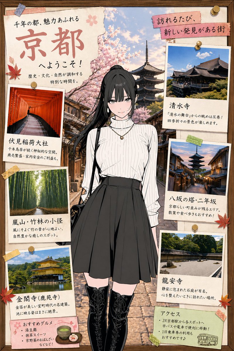 Tourism Poster Illustration Qwen Image prompt example variation 2: A prompt for creating regional tourism posters that combine a central symbolic illustration with photographs...