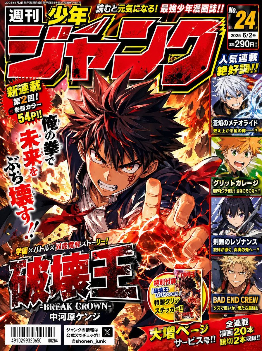 Manga Magazine Cover Prompt Qwen Image prompt example: A prompt for generating a manga magazine cover in the style of Weekly Shonen publications, with a focus on avoiding direct...