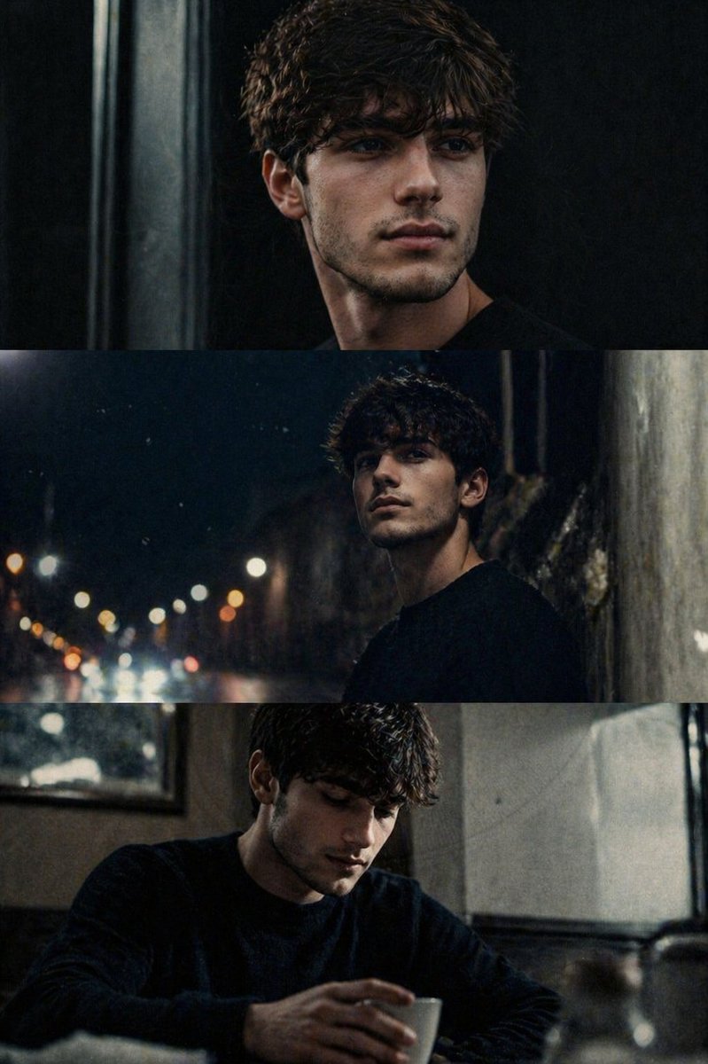 Cinematic film stills transformation prompt Qwen Image prompt example: A prompt for converting an image into a vertical stack of three sequential cinematic film stills.