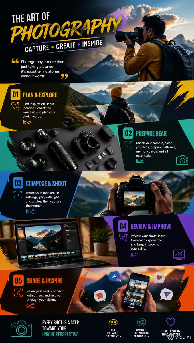 Dynamic Hobby Wallpaper 的 GPT Image 2 提示词示例图：A creative prompt for a colorful, non-monotonous wallpaper showcasing various hobby-related activities with professional graphic...