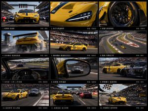 12-Panel Racing Storyboard Sheet GPT Image 2 prompt example
