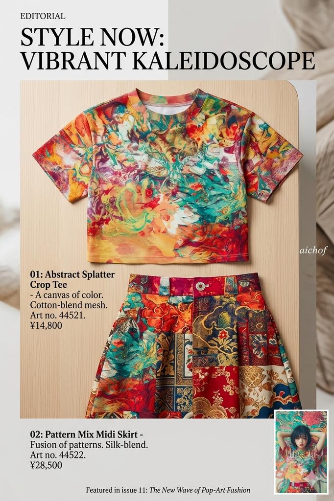 Fashion Editorial Outfit Breakdown 的 Qwen Image 提示词示例图 变化图 2:This prompt turns a reference outfit photo into a polished magazine-style apparel layout for product presentation and...