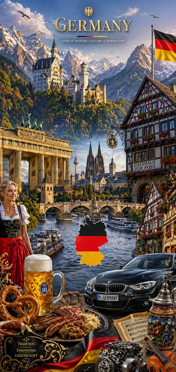 Country Heritage Wallpaper Prompt Qwen Image prompt example variation 2: Creates an 8K mobile wallpaper showcasing a specific country's natural landmarks, culture, and artistic...