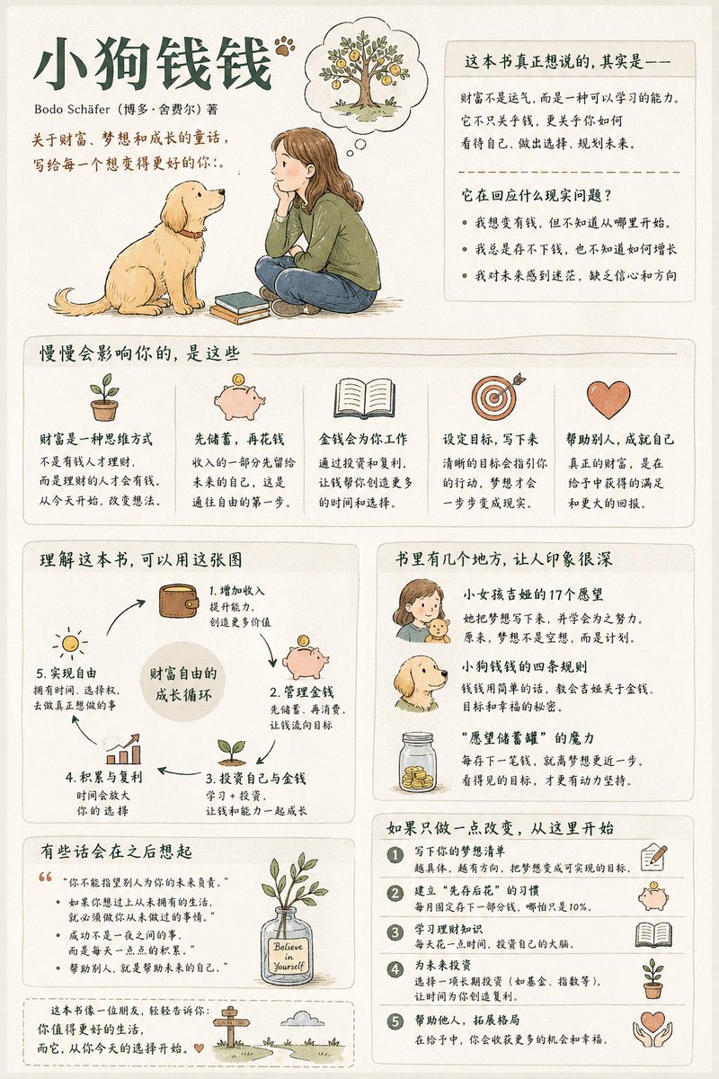 Book Summary Infographic Poster GPT Image 2 prompt example variation 2: A comprehensive, structured prompt for creating medium-information density book summary posters with a...