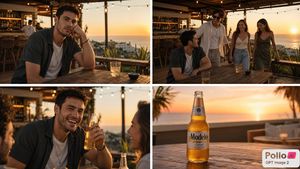 Sunset Beer Ad Storyboard GPT Image 2 prompt example
