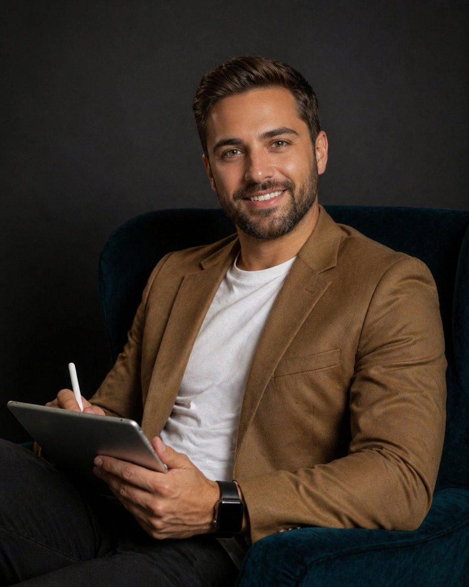 Professional studio portrait prompt GPT Image 2 prompt example: A highly detailed prompt for a professional male portrait in a studio setting with specific lighting and pose...