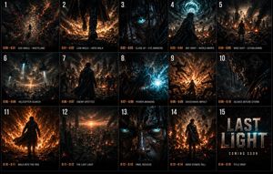 Cinematic 3x3 Storyboard Grid GPT Image 2 prompt example