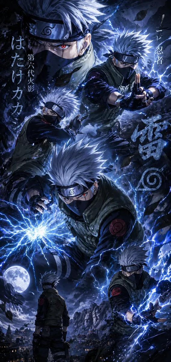 Anime Character Mobile Wallpaper Qwen Image 프롬프트 예시 변형 2: Creates a high-quality, charismatic mobile wallpaper for specific manga characters with dynamic action poses and 8K...