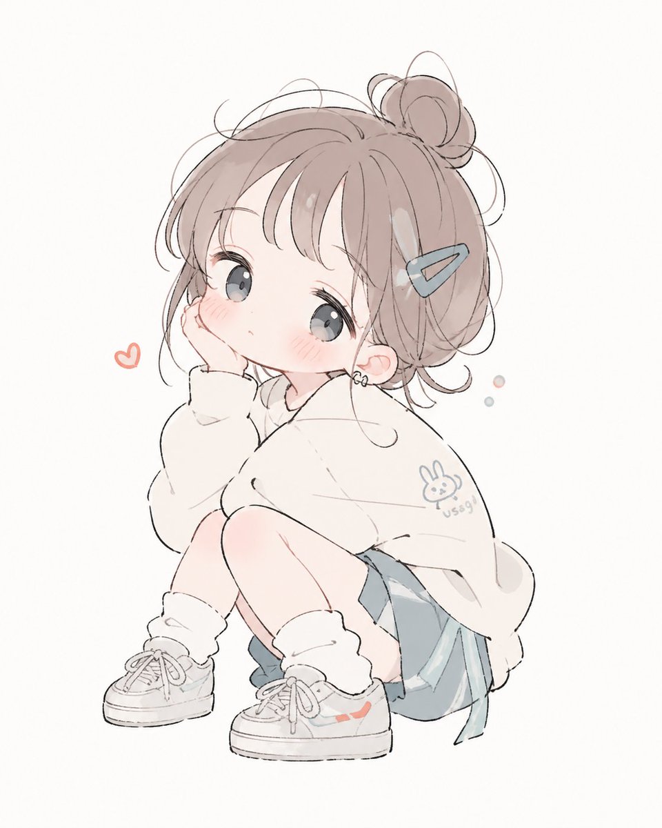 Pastel Chibi Girl Sitting Portrait Qwen Image prompt example variation 2: This prompt generates a soft pastel anime-style portrait of an adorable seated little girl, ideal for...
