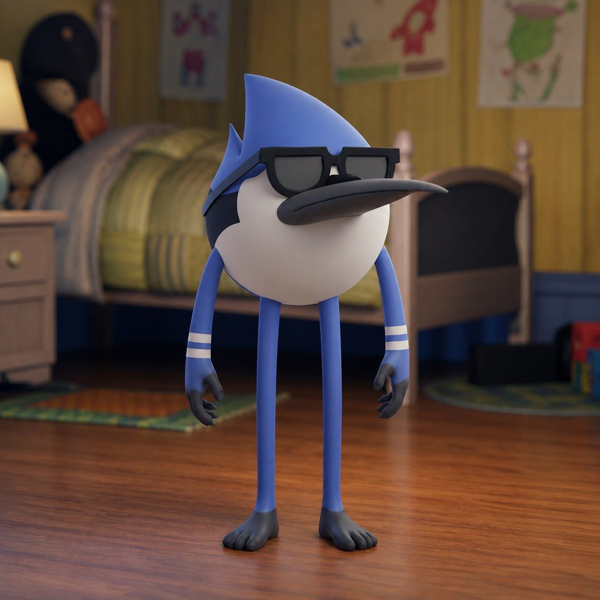 Spherical Character Meme Template Qwen Image prompt example: A creative prompt that forces any input character into a perfectly spherical 3D body, mimicking popular meme...