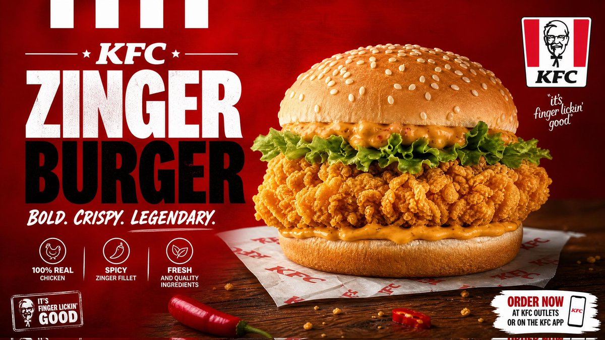 Cinematic Crispy Burger Food Photography GPT Image 2 prompt example: A high-quality prompt for generating appetizing, realistic food photography of a crispy burger with cinematic...