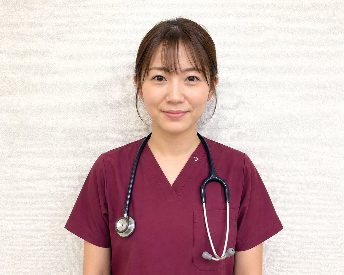 Nurse Portrait With Stethoscope GPT Image 2 prompt example: Generates a realistic anonymized medical staff portrait suitable for clinical profile imagery or healthcare-themed...