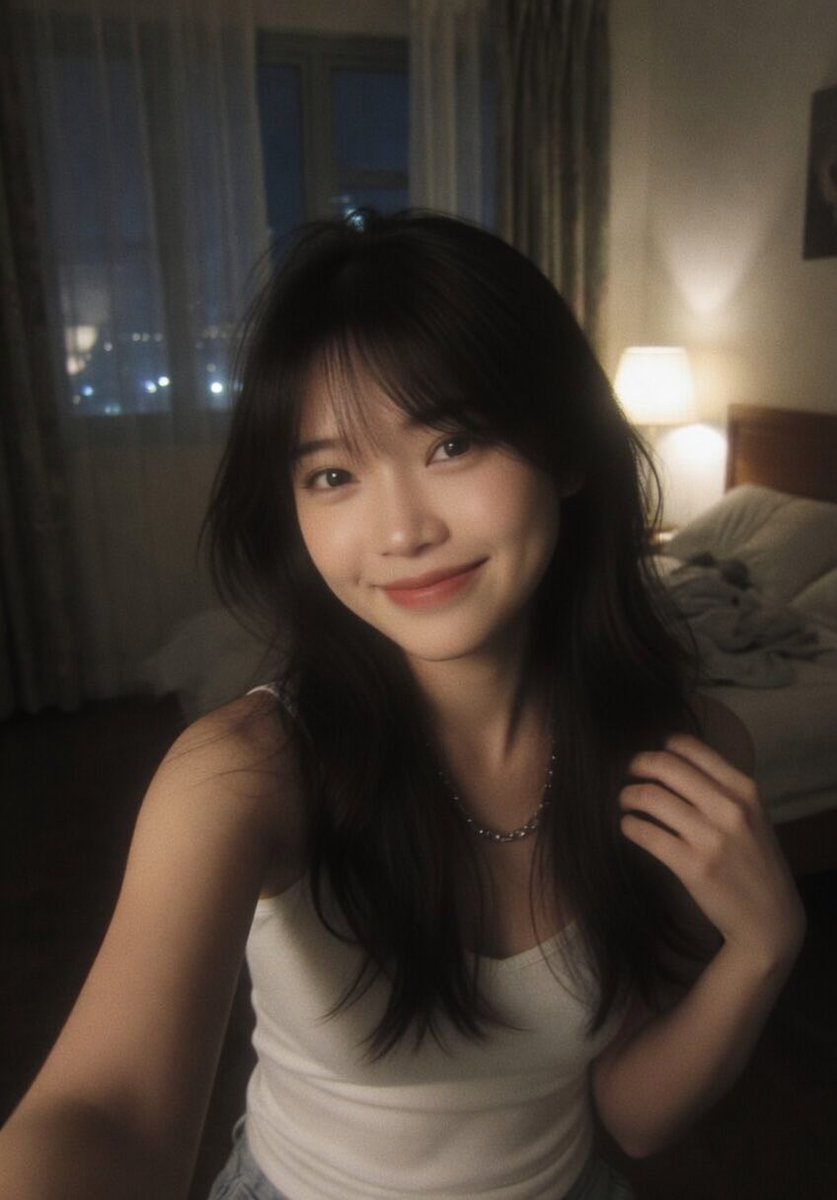 Censored Night Bedroom Selfie 的 GPT Image 2 提示词示例图 变化图 2:Generates a realistic imperfect nighttime bedroom selfie with a privacy-obscured face, useful for casual social-media...