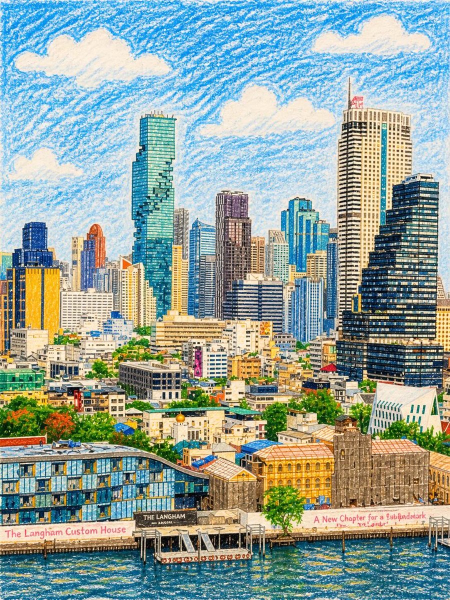 Crayon Drawing Transformation Qwen Image prompt example variation 2: A creative prompt that transforms an existing image into a whimsical, hand-drawn children's crayon sketch,...
