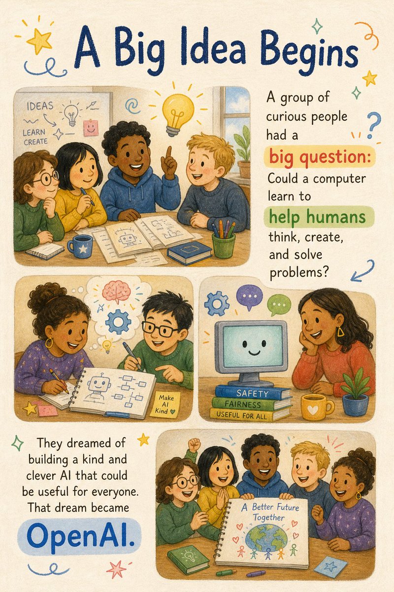 Children's Picture Book Layout Qwen Image prompt example: A stylized prompt for generating a multi-panel storybook page with soft gouache and crayon textures, suitable for...