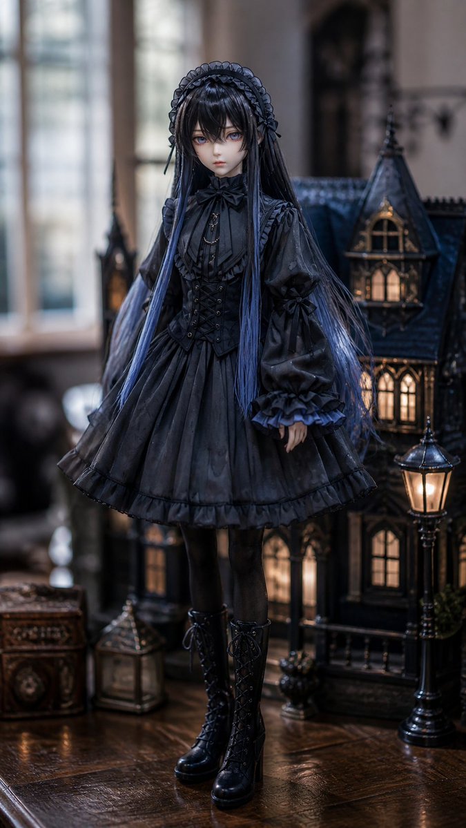 Character to Ball-Jointed Doll Conversion GPT Image 2 prompt example variation 2: A Japanese prompt for transforming a character image into a photorealistic, delicate...