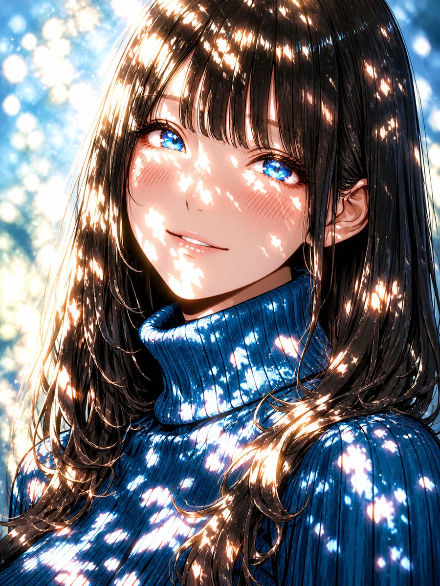 Digital Painting Sunlight Enhancement 的 Qwen Image 提示词示例图 变化图 2：A transformation prompt designed to convert an illustration into a high-definition digital painting style. It...
