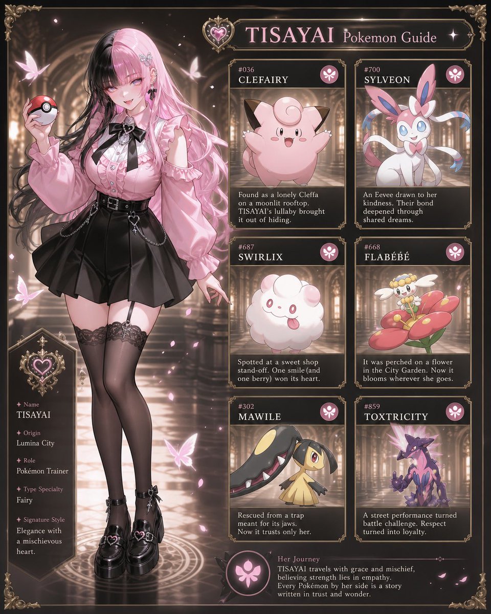 anime creature series and Sailor Moon Trainer Style GPT Image 2 prompt example variation 3: A creative prompt that blends the aesthetics of anime creature series trainers with...